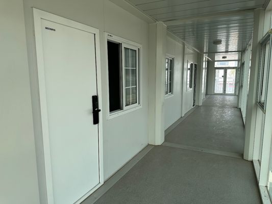 Verbundene Fettpack Container House 20FT/40FT angepasst Versand Flat Pack Büro Container Frame House