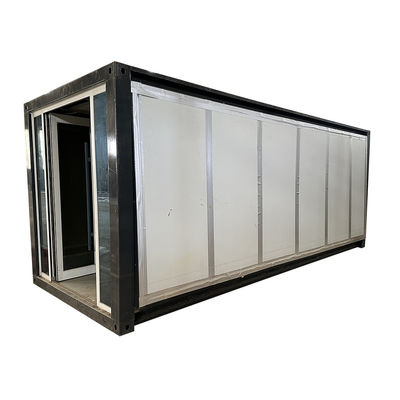 Sandwich Panel Vorgefertigtes Mobilhaus 20 ft Bewegliches, Erweiterbares Containerhaus mit Stahlstruktur und Wärmedämmung