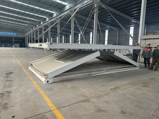 15-30 Jahre Lebensdauer Raum Klappbüro Zuhause 20ft Hütte Hütte Z-Klapp Prefabrizierter Containerhaus mit Stahlrahmen