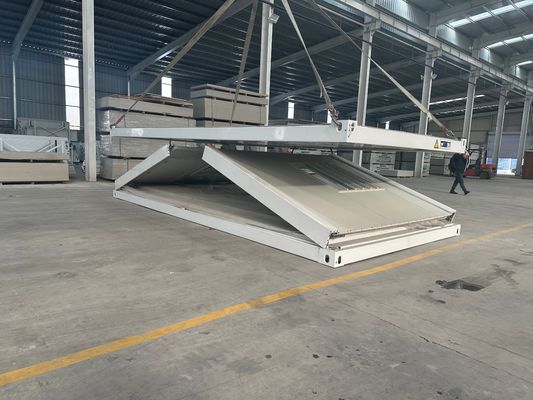 Wetterbeständiges Material 20ft 40ft Container Klapphaus Vorgefertigtes Klappcontainerhaus für Büro und Schule