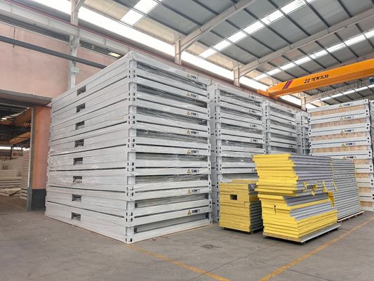 Broken Bridge Aluminium Tür Prefab Container Haus für Rotproof Wasserdicht Feuerdicht Funktion in kundenspezifischen isolierten Haus