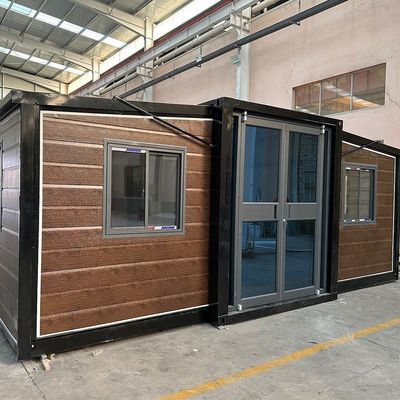 15-30 Jahre Lebensdauer 40 Ft 20 Ft Abnehmbares Erweiterbares Haus Umweltschonendes Fertigcontainerhaus in kundenspezifischer Farbe