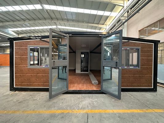 15-30 Jahre Lebensdauer 40 Ft 20 Ft Abnehmbares Erweiterbares Haus Umweltschonendes Fertigcontainerhaus in kundenspezifischer Farbe