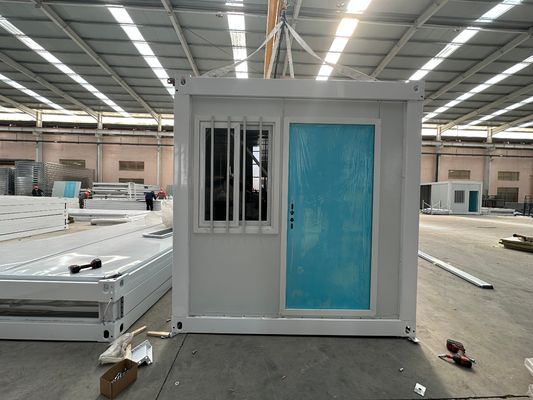 20ft 30ft Bürofold-Container-Haus Maßgeschneiderte Küche Anforderung für das Home Office Modulare vorgefertigte Klapphäuser