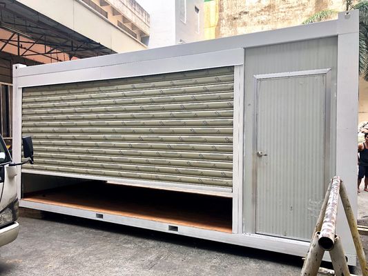 15-30 Jahre Lebensdauer Flat Pack Sandwich Panel Container House für moderne professionelle Anpassung und schnelle Installation