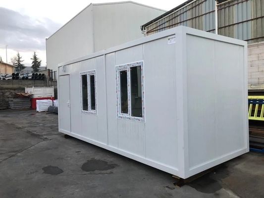 Stahl Sandwich Panel Flat Pack Container Die perfekte Wahl für orkansichere Fertighäuser von professionellen Lieferanten