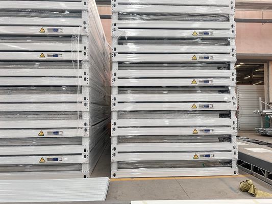Lebensdauer 15-30 Jahre Flat Pack Container leicht zu montieren Professionelle Anpassung Hurrikanbeständiges Mobilhaus Container