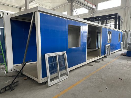 Professionell anpassbar 20 Fuß leicht zu montieren Haus Prefab Container Haus für Hotel Resort Wohnen Wohnen feuerfest