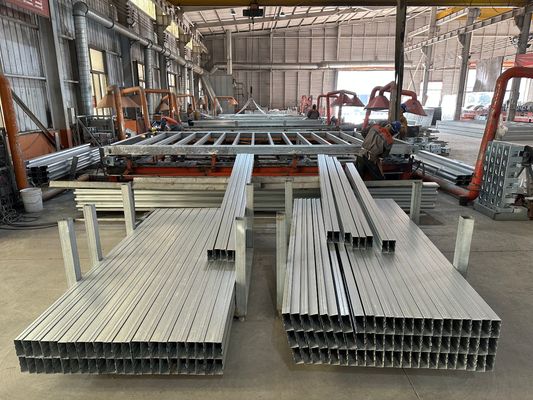 Vorgefertigtes Wohnmobiles Bürocontainerhaus mit galvanisierter Stahlstruktur und Flachpack-Design