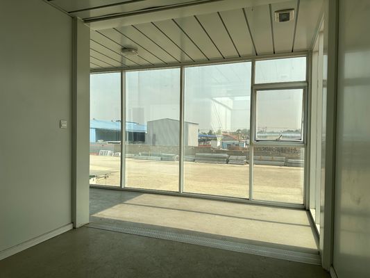 Montage Mobilhaus Trennbares Flat Pack Container House Modernes einfaches Stil Galvanisiertes Stahlwerk Sandwich-Panel