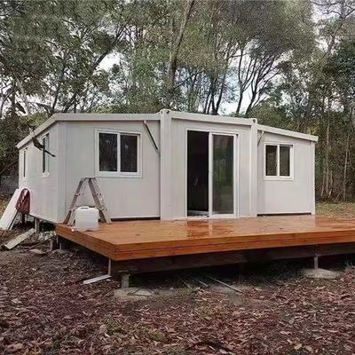 20 Fuß fertig 2 Schlafzimmer tragbares vorgefertigtes, erweiterbares Containerhaus für Bürogebäude Struktur und Effizienz