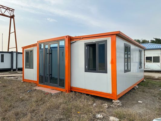 40 ft 20 ft Vorgefertigtes Modernes Bewegliches Erweiterbares Containerhaus Mehrzweckhaus 3 Schlafzimmer Vorgefertigte Villa Portable House