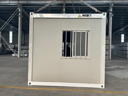 Arbeitsplatz Büro 20/40 ft wasserdichtes modulares Klappbehälter mit Sandwich-Panel Optional und galvanisierter Stahlrahmen