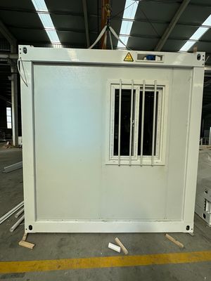 Container Versand Modernes einfaches Klappcontainerhaus 20ft 40ft Isoliertes Vorgefertigtes Mini Modulares Vorgefertigtes Gebäude