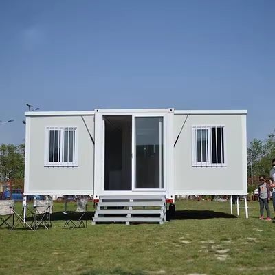 40 Fuß Isoliertes Containerhaus, komplett angepasst und erweiterbar für 15-30 Jahre Lebensdauer