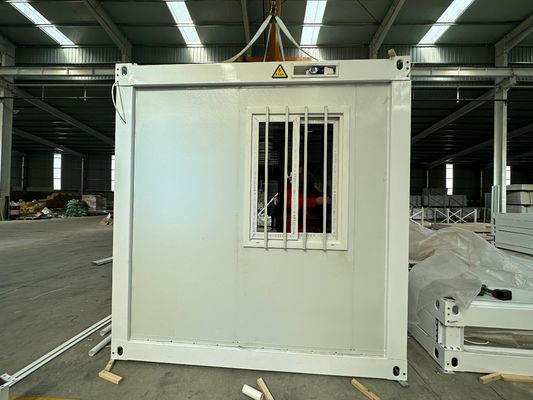 20FT/40FT kundenspezifisches tragbares Klapphaus Schnellmontage sicher starkes stabiles wasserdicht feuerdichtes Containerhaus zum Wohnen