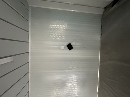 Einfach zu montieren Klappkiosk Sandwich-Panel Versand Klappstahl Containerhaus mit Wasserdichtem Dach