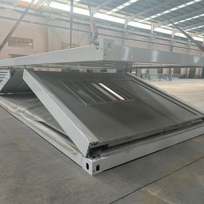 Anpassbares 20ft 40ft Vorgefertigtes Modulares Portables Stahlklappcontainerhaus Eklektischer Design-Stil für Luxusvilla