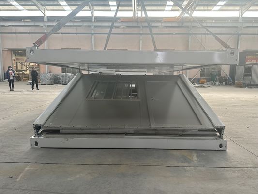Anpassbares 20ft 40ft Vorgefertigtes Modulares Portables Stahlklappcontainerhaus Eklektischer Design-Stil für Luxusvilla