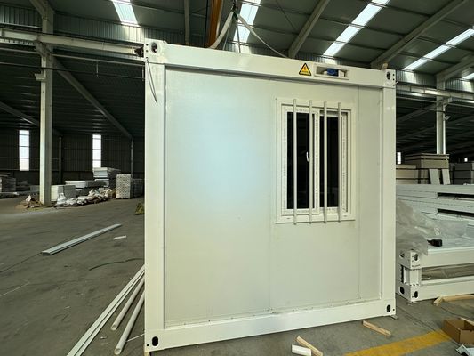 Lokale Standard Elektrizität Rustika Design Stil Starke und stabile abnehmbare Klappkabinen für Lager Containerhaus