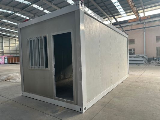Schnelle Montage Abnehmbare Unterkunft Kohlenstoffarme Energieeinsparung Flexibles Klappcontainerhaus für weiße oder maßgeschneiderte Farbe