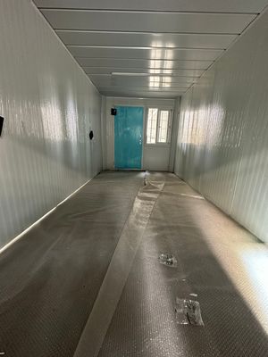 Schnelle Montage Abnehmbare Unterkunft Kohlenstoffarme Energieeinsparung Flexibles Klappcontainerhaus für weiße oder maßgeschneiderte Farbe