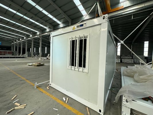 Schnelle Montage Abnehmbare Unterkunft Kohlenstoffarme Energieeinsparung Flexibles Klappcontainerhaus für weiße oder maßgeschneiderte Farbe