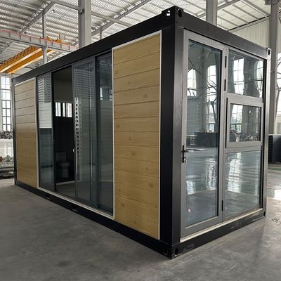 Modulare Häuser mit dickem Sandwich-Panel Vorgefertigtes Haus 20 Fuß Schnelle Montage Flat Pack House Container Öko- und schnelle Vorteile