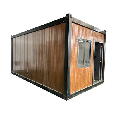 Schnelle Montage Flat Pack Container House Villa mit dickem Aufbau und galvanisiertem Stahlrahmen