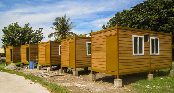 Containerhaus für Arbeiter mit individuellem Quadratdesign und einfacher Installation