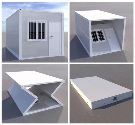 Stahl-Sandwich-Panel Multifunktions Isoliertes Ausklappbares Behälterhaus Vorgefertigtes Haus Vorgefertigtes Klappbares Behälterhaus