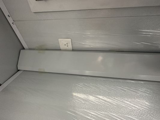 Gemäß der Farbe Klappcontainerhaus Luxusmodulares winziges vorgefertigtes Modulhaus