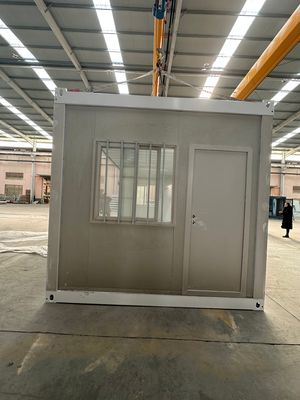 Gemäß der Farbe Klappcontainerhaus Luxusmodulares winziges vorgefertigtes Modulhaus