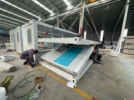 Wohnbereit hohe Windbewertung Haus Flexibel zusammenstellen moderner Design Stil Modulares kleines Containerhaus