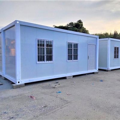 Klappbares Luxusmodulhaus 20 ft Luxus abnehmbares Containerhaus Standarddicke Vorgefertigtes Modulhaus