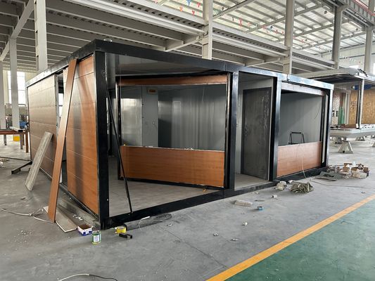 20 Fuß erweiterbares Containerhaus mit Küche modernes Design komplett eingerichtet 2 Schlafzimmer portables Wohnen von kundenspezifisch