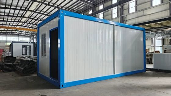 Customized Farbe auseinandernehmbares Containerhaus mit Sandwich-Panel und Stahlrahmen zu vernünftigen Preisen