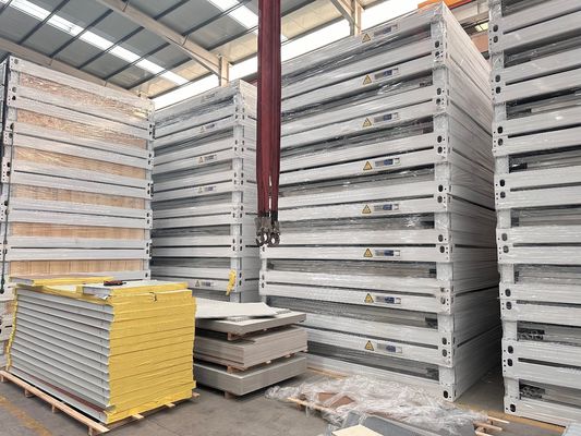 Portable Mobile Home Vorgefertigtes Büro Containerhaus Flat Pack Containerhaus mit Bad Schnell installieren Vorteil