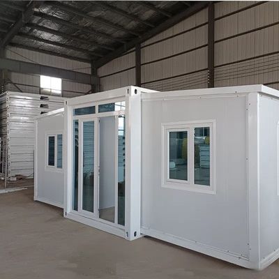 Stahl Luxus-erweiterbares Containerhaus 2/3 Schlafzimmer Portable Home für das Wohnen im Freien Klappdesign