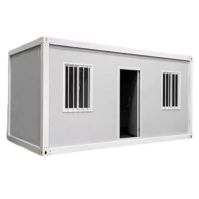 Atmungsaktive, vorgefertigte Schraubencontainerhaus 3 Schlafzimmer Villen 40 Fuß abnehmbarer Containerhaus Lokalstandard Strom