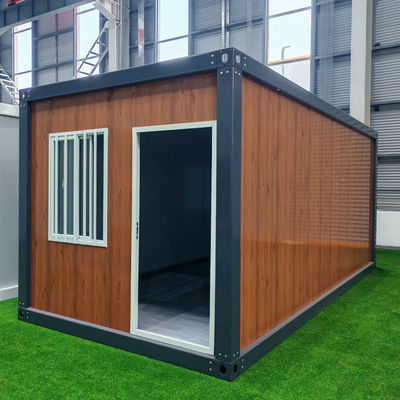 Schnelle Montage abnehmbares Rechteck Minihaus mit 50mm Rockwool Wandmaterial