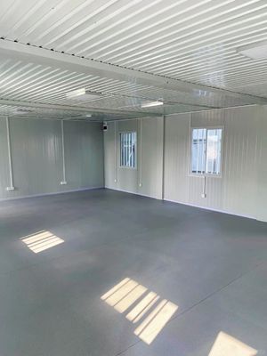 Schnelle Montage abnehmbares Rechteck Minihaus mit 50mm Rockwool Wandmaterial