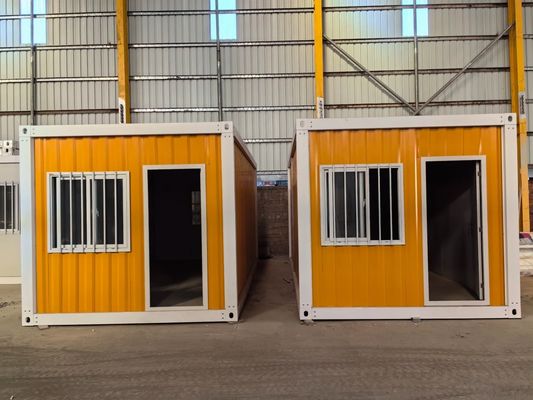 Standarddicke Stahlentnehmbare Containerhäuser Preise für schnelles Bauen