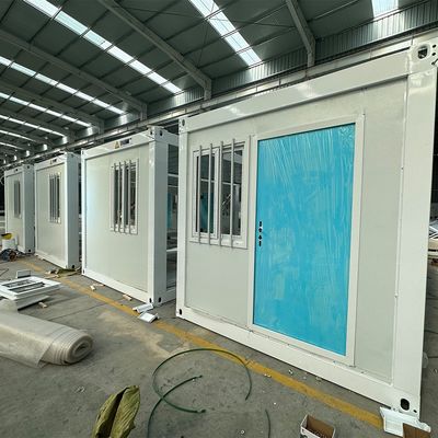 Standarddicke Zweistöckige Containerhaus 40 Fuß Containerhaus Vorgefertigtes Klappbares Vorgefertigtes Kleines Haus