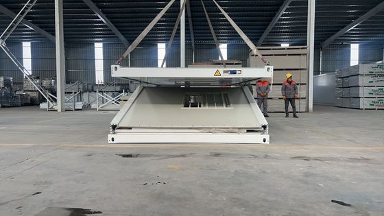 Standarddicke Zweistöckige Containerhaus 40 Fuß Containerhaus Vorgefertigtes Klappbares Vorgefertigtes Kleines Haus