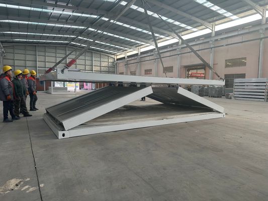 Standarddicke Zweistöckige Containerhaus 40 Fuß Containerhaus Vorgefertigtes Klappbares Vorgefertigtes Kleines Haus