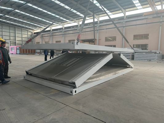 Standarddicke Zweistöckige Containerhaus 40 Fuß Containerhaus Vorgefertigtes Klappbares Vorgefertigtes Kleines Haus
