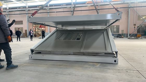 Standarddicke Zweistöckige Containerhaus 40 Fuß Containerhaus Vorgefertigtes Klappbares Vorgefertigtes Kleines Haus
