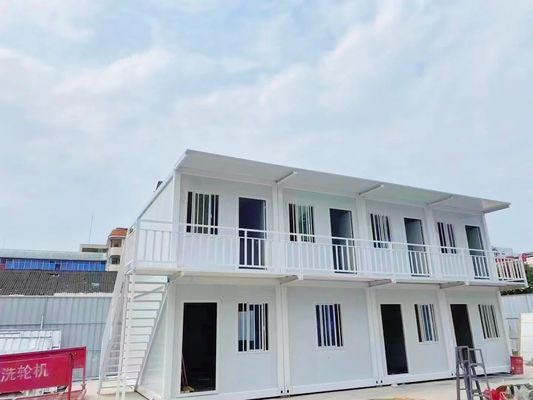 Modernes Design-Stil Rechteck schnelles Zusammenstellen Trennbares Minihaus Mobilhaus Trennbares Containerhaus