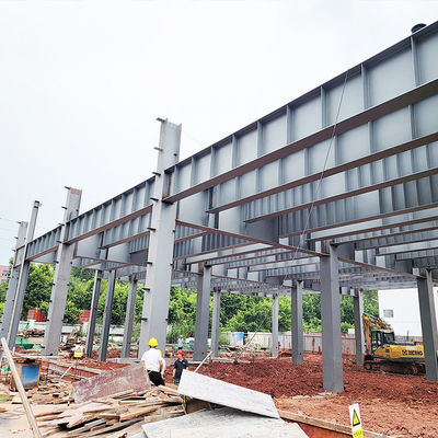 Schnelle Installation Fertigmetallschuppen Hangar Gebäude Lagerhaus Stahlkonstruktion mit individueller Größe und Vorteile